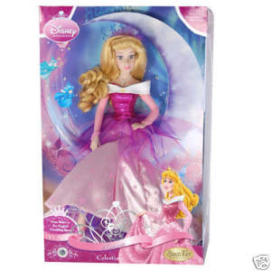 aurora disney celestial princess porcelain doll